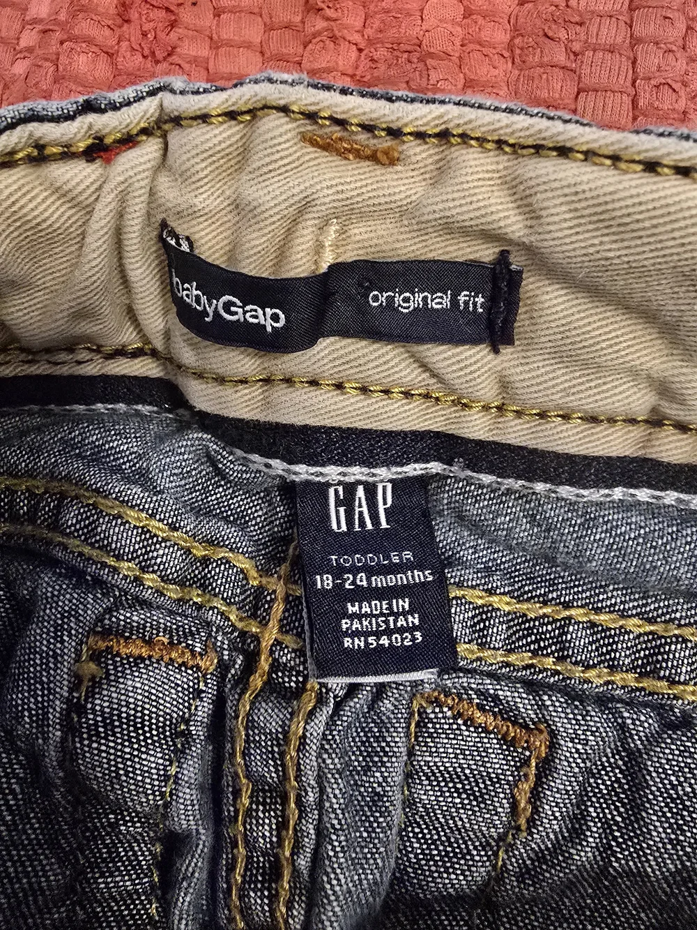 GAP denim jeans